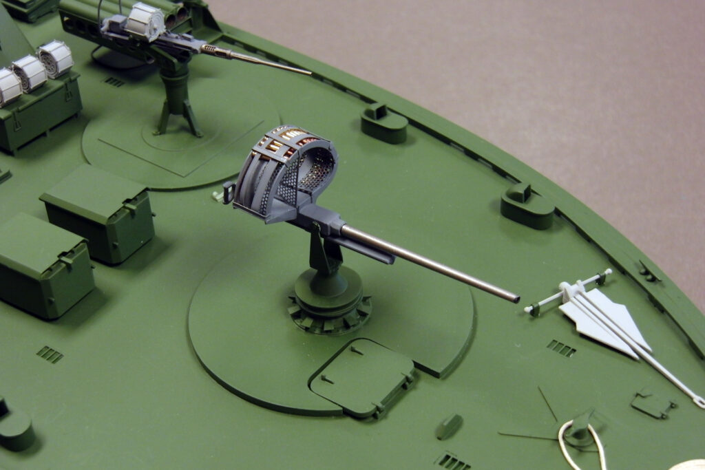 Model of PT588 - 37mm and 20mm guns