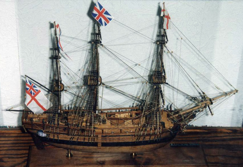 Model of HMS Bounty
