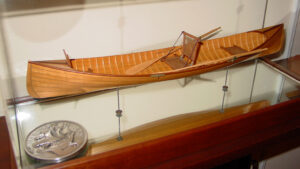 Model of an Adirondack Guide Boat