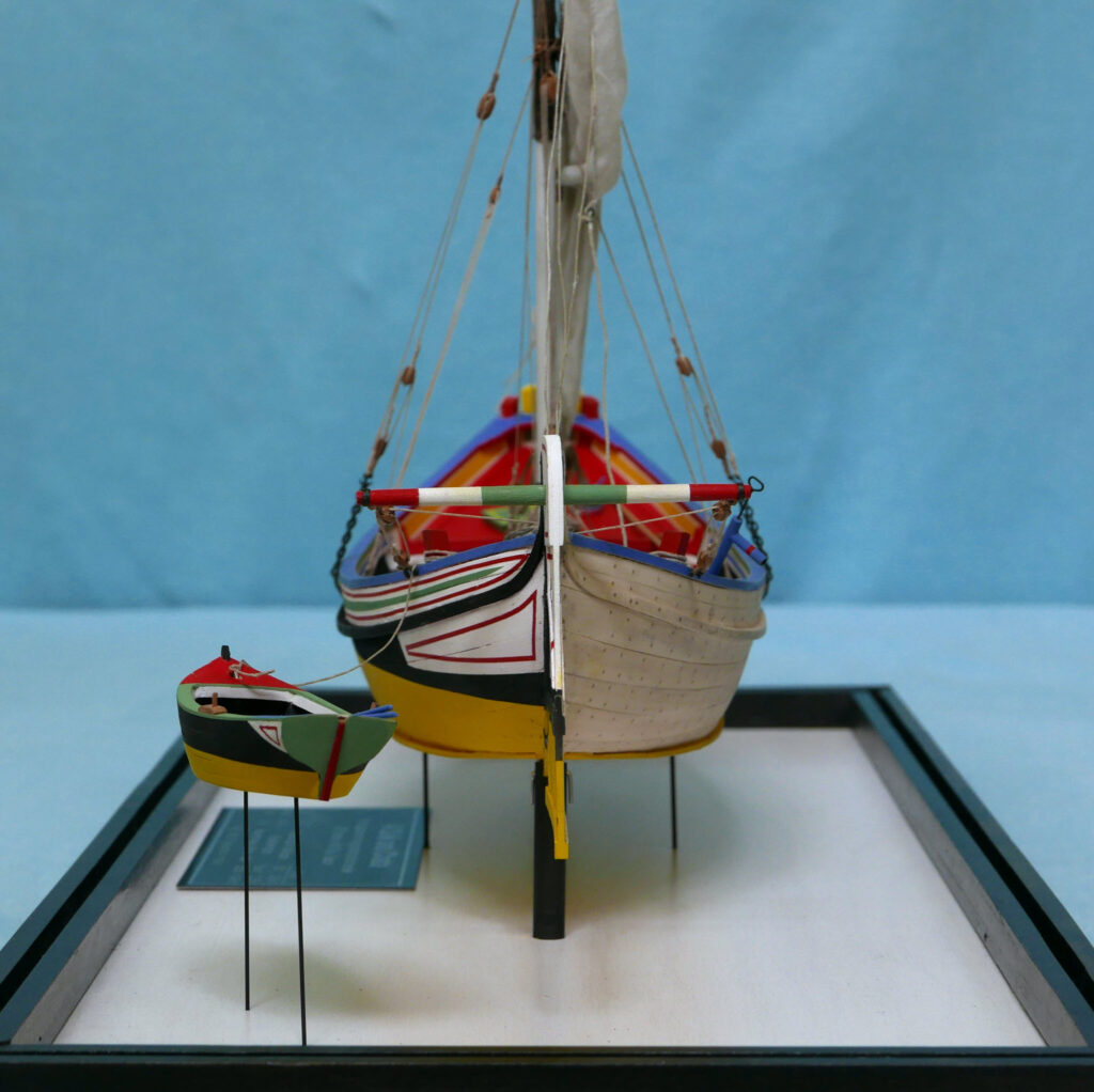 Model of a Portuguese Culé - view of stern