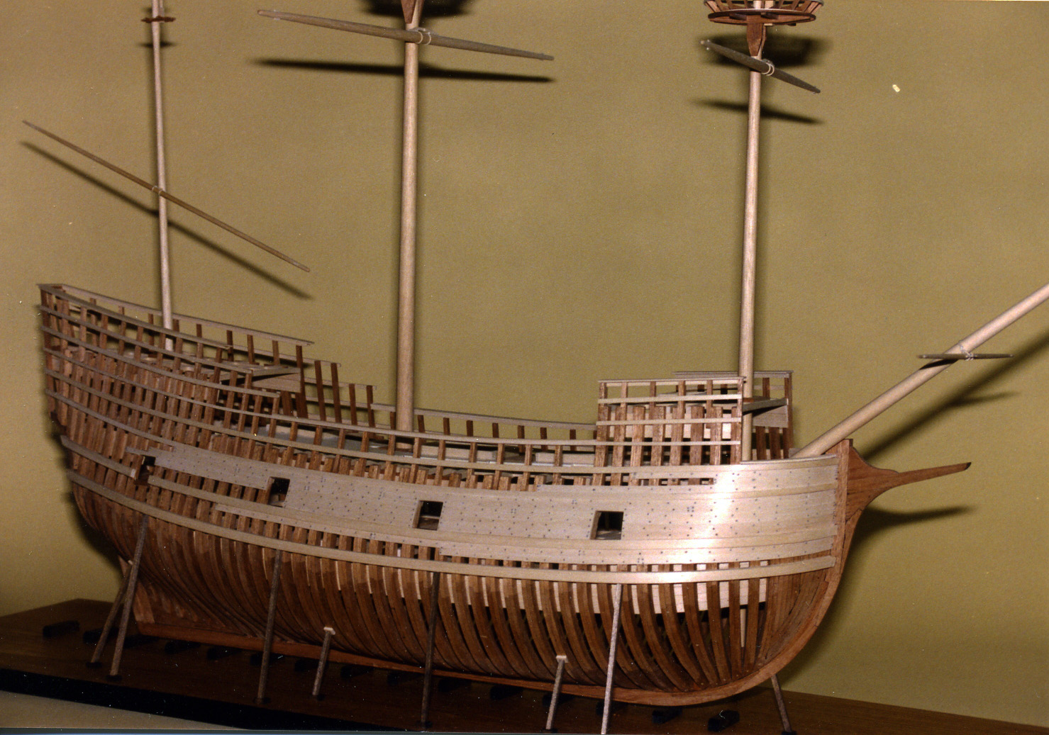 Model of the Viginia Company ship 'Susan Constant'